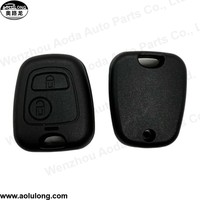 Coque de clé de voiture à 2 boutons sans lame, boîtier de clé de véhicule pour Citroën