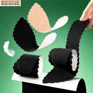 Semelles intérieures amortissantes pour talons hauts, coussinets invisibles respirants et <span class=keywords><strong>anti</strong></span>-transpiration 3/4, accessoires d'été pour talons hauts, semelles antidérapantes - Product Image 5