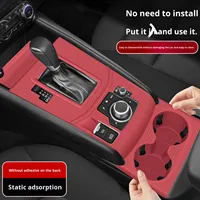 Vente en gros d'usine pour accessoires de décoration intérieure de voiture Mazda CX-5, tapis en silicone pour console centrale, amélioration de l'intérieur de la voiture