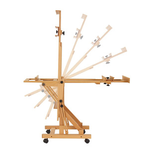 Giá vẽ di động cao cấp khung chữ H bằng gỗ beech nguyên khối Masterr Studio - Product Image 2