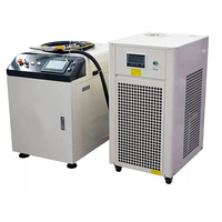 Macchina per Saldatura Laser per Metalli Sottili 3000W a Doppio Pendolo 4 in 1 Vendita Calda