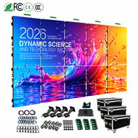 Système de mur vidéo LED clé en main P2.6 P3.91 Never Black, écran LED de location intérieur/extérieur, écran de scène, panneau LED