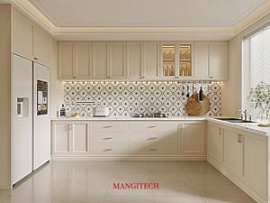 MANGITECH Set di Mobili da Cucina Moderni in Legno Stile Shaker, Pronti per il Montaggio, Mobili Base con Ante in Vetro per Ristrutturazioni Domestiche - Product Image 6