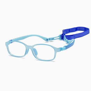 Venta caliente de alta calidad Ce gafas de luz óptica Marco de gafas niños niñas gel de sílice y Marco de gafas TR - Product Image 1