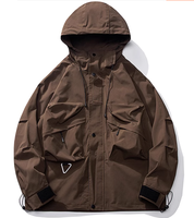 Hiver Chaud Mode Hommes Casual Coupe-Vent Bomber Jacket Manteau Automne Extérieur Imperméable Veste Sport Coupe-Vent Sweat à capuche Homme