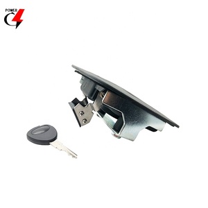 Chất lượng tốt Máy phát điện cửa tủ mái chèo xử lý khóa im lặng loại máy phát điện đặt tán nhựa khóa cửa - Product Image 2