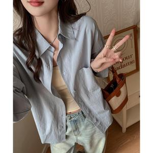 Camisa <span class=keywords><strong>de</strong></span> Moda para <span class=keywords><strong>Mujer</strong></span>, Manga Larga, <span class=keywords><strong>Blusa</strong></span> Blanca Elegante, Estilo Vintage, Top Básico <span class=keywords><strong>de</strong></span> Primavera, Camisas Delgadas - Product Image 4