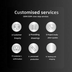 Pièces de fraisage CNC 5 axes personnalisées, pièces de tournage CNC en aluminium, pièces de fraisage CNC en acier, pièces de fraisage CNC en métal, service de fraisage - Product Image 4