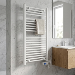 Sèche-serviettes électrique mural CN, style très demandé, installation facile avec thermostat - Product Image 1