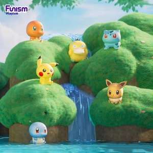 Jouet <span class=keywords><strong>de</strong></span> poupée Pikachu en boîte aveugle, fait à la main, authentique Playism Baokemeng, mignon, en PVC grainé, série Little Adventure, personnage Frozen 1/12 - Product Image 2