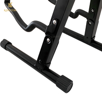 High Quality Customized Logo Durable Sturdy Iron Sponge Folding Universal Guitar Stand KIRSTEN CM212 Space-Saving