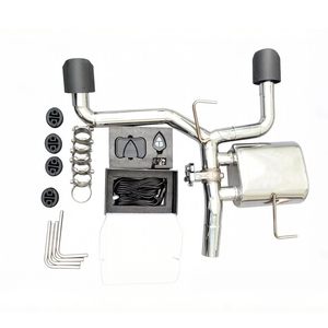 Escape trasero con válvula electrónica <span class=keywords><strong>de</strong></span> acero inoxidable SS304 para <span class=keywords><strong>BMW</strong></span> Serie 3 E90 E92 325i 330i 2005-2012, silenciador <span class=keywords><strong>de</strong></span> alto rendimiento - Product Image 3