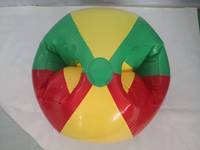 Ballon d'exercice gonflable unique multicolore pour fêtes à thème en extérieur, prix d'usine, logo personnalisé, PVC, 160 cm, capacité 20 kg+