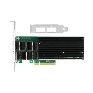 40G Ethernet שרת מתאם LREC9902BF-2QSFP + רשת כרטיסי PCI Express x8 כפולה יציאת סיבים אופטי כרטיס רשת