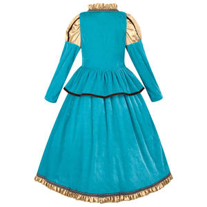 Vestido Retro Medieval Renacentista para Niñas, Disfraz de Halloween, Carnaval, Cosplay, Fiesta, Actuación en Escenario, Festival, Traje Elegante - Product Image 3