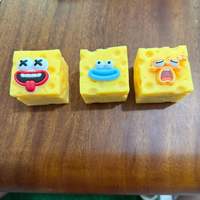 Blocs de construction en caoutchouc transfrontaliers de haute qualité, balles anti-stress DIY, jouets de décompression au design parfait pour le bureau