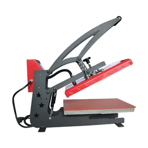 40*60cm manual drawer out heat press machine with magnetic for t-shirt polo t-shirt short shoe pant handbag hot press