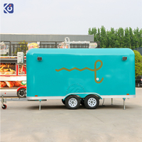 Remorque alimentaire CAMPTRL avec cuisine complète, camion de restauration, cuisine mobile, chariot à pizza, chariot à café, chariot à glaces, chariot à barbecue, kiosque alimentaire