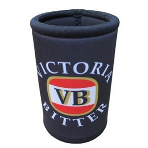 375ml Insulated Neoprene Waterproof Sublimation Stubby Holder with Stitched Top and Bottom Can Coozies and Base - Product Image 1
