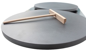 เครื่องทำเครปและแพนเค้กแผ่นคู่ CE สำหรับการค้าเครื่องทำเครปไฟฟ้า - Product Image 4