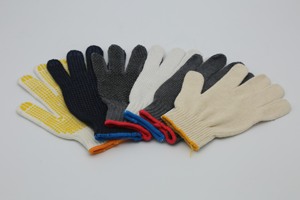 Guantes de Seguridad Transpirables de Punto con Puño de Seguridad, de Algodón Negro TC (40% Algodón + 60% Poliéster), de Buena Calidad, Económicos y Duraderos, de 450g-1000g/docena - Product Image 5