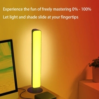 Ordinateur de bureau fond rvb lumière magique bureau pick-up lumières musique atmosphère lampe lumière intelligente esports atmosphère polaire
