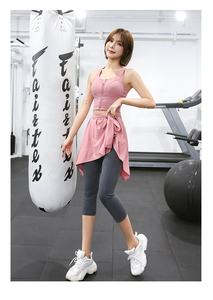 Ensemble de <span class=keywords><strong>Yoga</strong></span> sans couture pour femmes, Logo personnalisé, vêtements de Fitness, de gymnastique, 2022 - Product Image 2