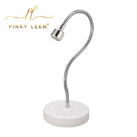 Lampe à ongles LED UV sans fil mini, sécheuse rapide 3W, gel de séchage rapide, marque privée Pinky leem