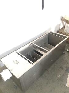 Séparateur d'eau d'huile 3TPH en acier inoxydable bon marché et <span class=keywords><strong>de</strong></span> haute qualité sans piège à graisse électrique - Product Image 4