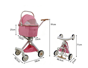 Poussette de luxe pour <span class=keywords><strong>animaux</strong></span> de compagnie 701, fabriquée <span class=keywords><strong>en</strong></span> usine, <span class=keywords><strong>en</strong></span> aluminium aéronautique, système <span class=keywords><strong>d</strong></span>'amortissement, pour petits <span class=keywords><strong>animaux</strong></span>, utilisation <span class=keywords><strong>en</strong></span> extérieur, sac de <span class=keywords><strong>transport</strong></span> pour chien/chat - Product Image 1