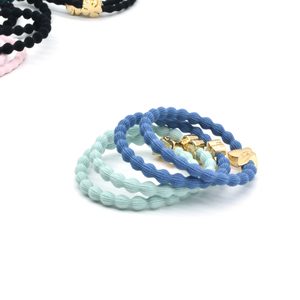 Colorido <span class=keywords><strong>Goody</strong></span> Ouchless Elástico Mano Negro Atado Trama Extensión Del Pelo - Product Image 2