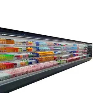 Nouveau réfrigérateur/refroidisseur/affichage de boisson froide ouverte multideck de supermarché