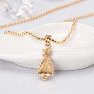 Moda Zirconia in acciaio inox albero di natale collana pendente da donna gioielli di natale di conifere <span class=keywords><strong>cristallografia</strong></span> - Product Image 5