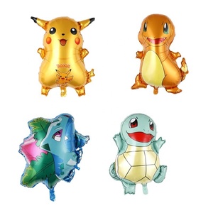 Ballons en <span class=keywords><strong>film</strong></span> d'aluminium Poke-mon, jouets pour enfants Pika Pocket Poke-mon de dessin animé, ballons de fête d'anniversaire - Product Image 5
