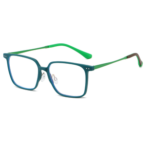 Lunettes de lecture unisexes HS2233 à monture intégrale carrée en PC, de bonne qualité, fines, pour <span class=keywords><strong>presbytie</strong></span>, monture verte et noire pour homme et femme - Product Image 5