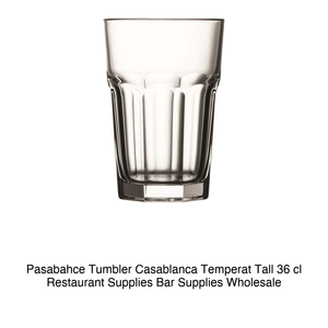 Vaso Alto Casablanca Temperat 36 cl Pasabahce, Altura 12 cm, Diámetro 8 cm - Product Image 2