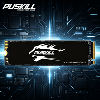 PUSKILL NVMe M.2 2280 PCIe 3.0 SSD 128GB 256GB 512GB 1TB 3000MB/s Kecepatan Tinggi untuk Gaming Laptop/Desktop Internal Solid State Drive