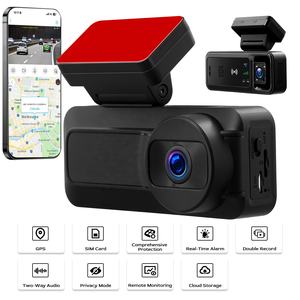 <span class=keywords><strong>Cam</strong></span>éra embarquée Podofo 4G LTE double canal avec communication bidirectionnelle, DVR, GPS, visualisation en direct à distance, vision nocturne, enregistreur vidéo de voiture OEM & ODM - Product Image 5