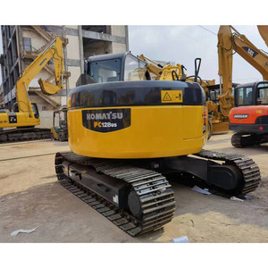 รถขุดตีนตะขาบ Komatsu PC128US มือสองจากญี่ปุ่น น้ำหนัก 13 ตัน แบบสวิงหางสั้น ระบบไฮดรอลิก พร้อมใบมีด - Product Image 3