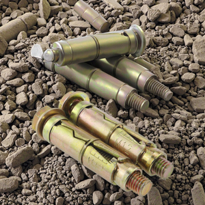 مسامير فولاذية ثقيلة التحمل M6X50 45 #   مسمار تثبيت توسيعي برأس سداسي مطلي بـ TiCN مجلفن قابل للإزالة بقوة قص 5000 رطل (100-300 كجم) - Product Image 2