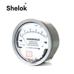 เครื่องวัดความดันแตกต่าง Magrfhelic ความแม่นยำสูง100Pa