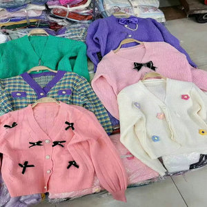 Pull-over tricoté décontracté à manches longues pour <span class=keywords><strong>femme</strong></span>, modèle FYK193, en gros, avec plusieurs couleurs, idéal pour Noël - Product Image 1