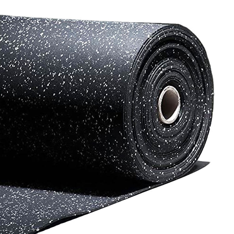 Современный дизайн EPDM тренажерный зал резиновые полы рулоны спортивный тренажерный зал резиновый коврик