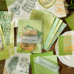 Pegatinas Decorativas Retro para <span class=keywords><strong>Libros</strong></span> con Diseños de Arte Literario, Paquete de Formas Variadas - Product Image 1