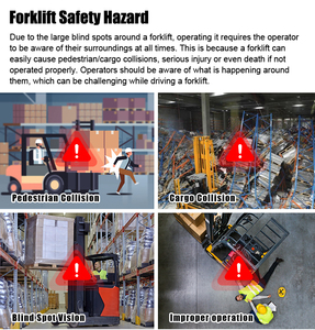 1080P 2ช่องกันน้ำด้านหน้าและหลัง, ไร้สายเตือนยกกล้องสำหรับรถบรรทุก - Product Image 2