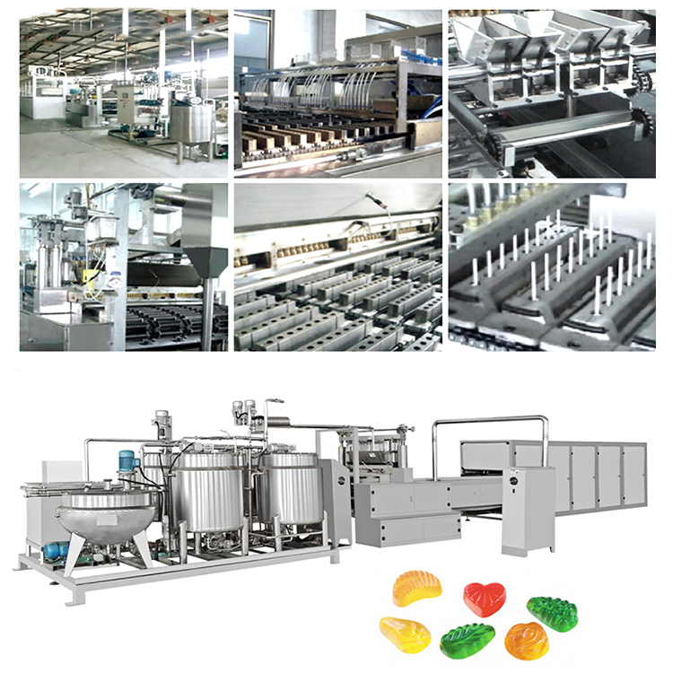 OC-YX150 New Design Hard Candy Depositing Line Hard Candy Making Machine/Rock Candy Making Machine/Lollipop Candy Making Machine