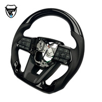 Volant de style sport en bois de pêche modifié Toyota ZC-LC300-M