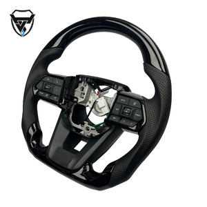 Volant de style sport en bois de pêche modifié <span class=keywords><strong>Toyota</strong></span> ZC-LC300-M - Product Image 2