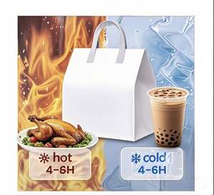 Bolsa Térmica Ecológica de Alta Calidad, No Tejida, a Buen Precio, para Llevar Almuerzo, Pizza, Refrigerios, para Supermercados y Exposiciones - Product Image 6