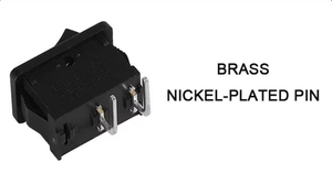 <span class=keywords><strong>Mini</strong></span> chuyển đổi 2 Pin thuyền nút AC 8A 250V Rocker chuyển Rocker trên tắt công tắc nguồn - Product Image 5